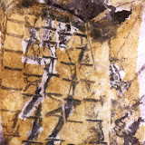 "...et en s'approchant vers le ciel je touche tendrement la terre" 1997; C3 C5/eau-forte, aquatinte