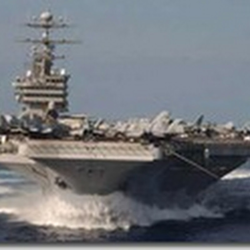 Kapal Perang Amerika Intai Latihan Tempur Iran
