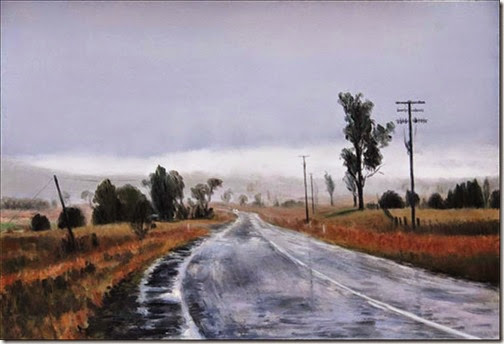Rain on the Uralla Road Julia Griffin