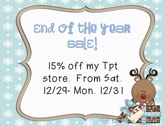 End of the Year Sale