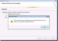 Terence Luk: Outlook 2010 client unable to connect to newly deployed Exchange  Server 2013