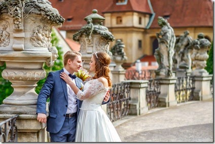 Свадьба в Праге - свадебные фотографии Фотографии со свадьбы в Праге - фотограф Владислав Гаус