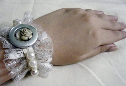 bridal corsage bracelet