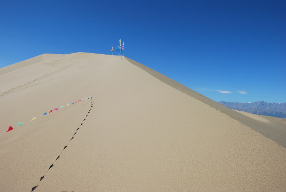 Tianshan - Dune Ming Shashan au sommet