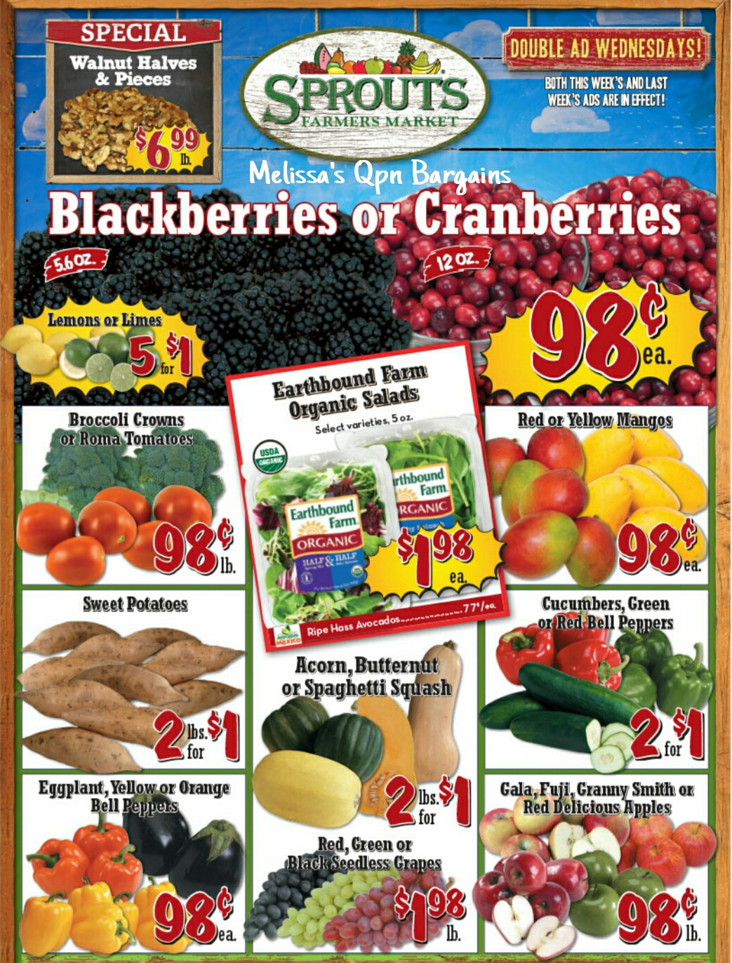 Melissa's Coupon Bargains Sprouts Preview 11/12/14