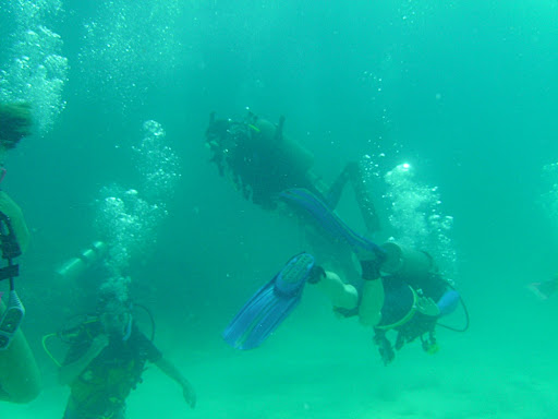 Lots of scuba divers on this trip. It was a Saturday after all.