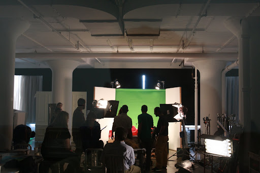 This is one of the sets created for our big shoot.  Doesn't it look impressive?