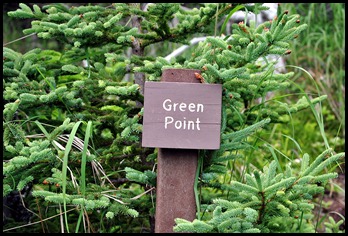 04k9  -  Hike - Trailhead to Green Point - sign