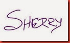 SHERRY SIGNATURE