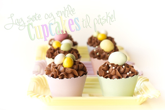 enkle og søte cupcakes til påske IMG_6277