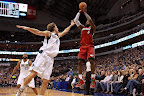 LeBron James Debuts Christmas and Freegums in First Two Games lebron james nba 111225 mia at dal 03 LeBron James Debuts Christmas and Freegums in First Two Games