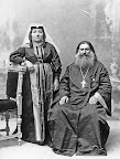 Georgian Orthodox Priest & his wife