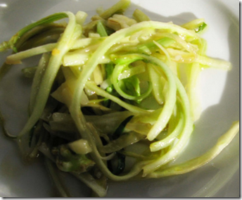 Puntarelle alla gorgonzola 
