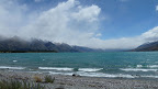 Neuschnee, Lake Ohau.