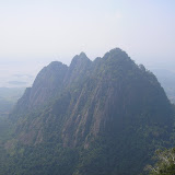The astounding shape of Gunung Parang as seen from the summit of Bongkok (Daniel Quinn, June 2011)
