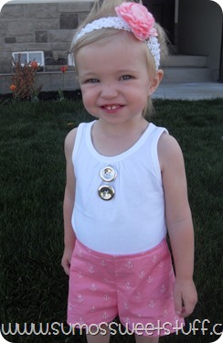 Sumo's Sweet Stuff - Nautical Romper #sewing