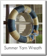 yarn wreath
