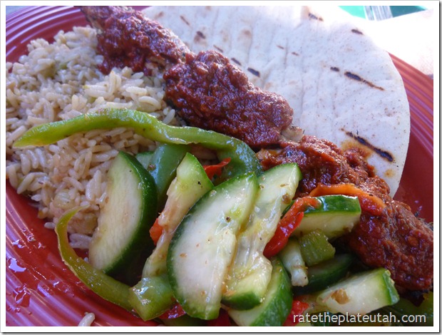 Paradise Garden Grill Chicken Mediterranean Chili Skewers