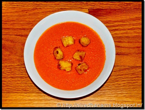 Cream of Tomato Soup - IMG_8812