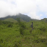 Near the start of the rough farm trail to Tarub summit from Ranu Gedang (Daniel Quinn, January 2011)