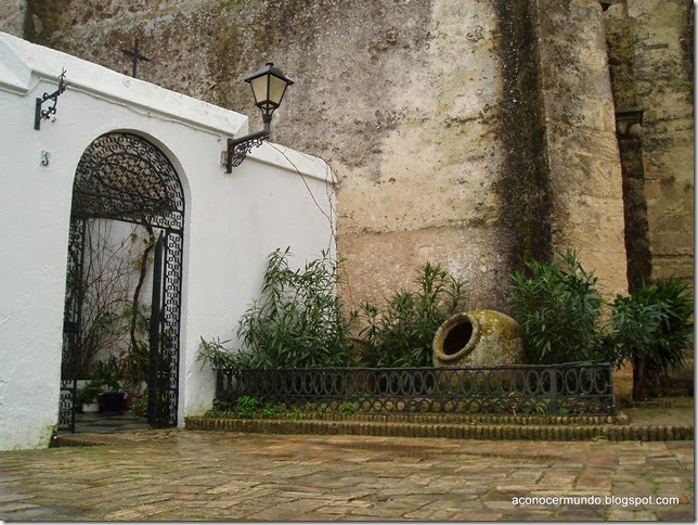 Vejer de la Frontera. Rincón en Plaza Padre Ángel - P3010805