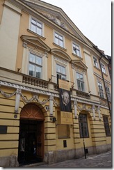 Where Pope John Paul II lived when still a bishop, Krakow