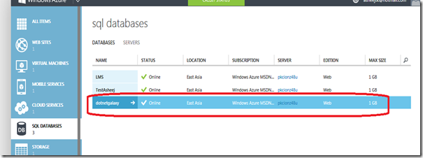 3SQL Server Created and online