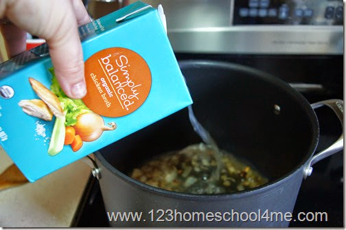 I recommend using organic chicken broth I recommend using organic chicken broth