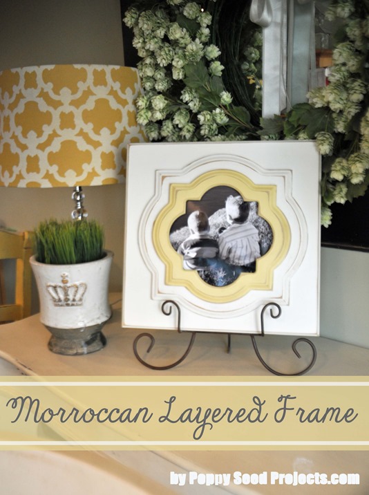 LDS Craft Ideas - Moroccan Frame