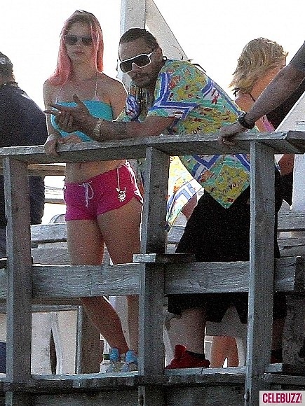 Megint James Franco a Spring Breakers forgatásán 08