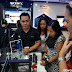 Bloggers and walk-in customers ask the salesperson about the new Sony Handycam with built-in projector