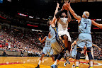 lebron james nba 130301 mia vs mem 08 LeBron Debuts Prism Xs As Miami Heat Win 13th Straight