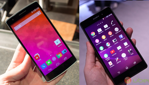 Sony Xperia Z2 Oneplus One Sony Xperia Z2 Oneplus One