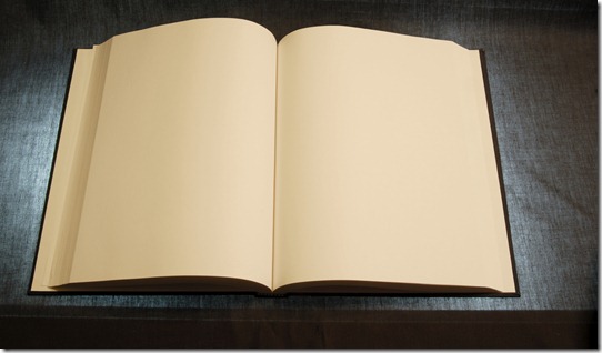 blank book blank book