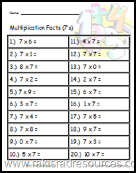 Knowing math facts with automaticity helps students in further math concepts