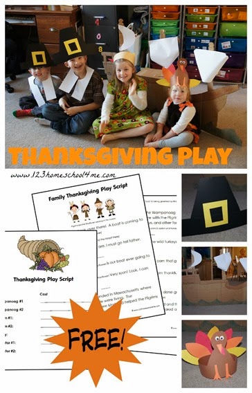 FREE printable Thanksgiving play for families - kids will love learning about the first Thanksgiving and performing for family (and Grandma) with this easy to use play. Has simple lines for younger children and can be adapted to use with various sizes of groups. FREE printable Thanksgiving play for families - kids will love learning about the first Thanksgiving and performing for family (and Grandma) with this easy to use play. Has simple lines for younger children and can be adapted to use with various sizes of groups.