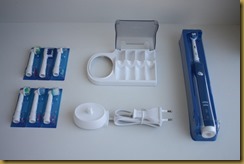 oral b professional care con accesorios extra (el segundo set de cabezales no suelen venir incluidos) oral b professional care con accesorios extra