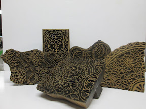 Wood Stamp Lot 