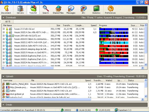 Descargar eMule Plus gratis Descargar eMule Plus gratis