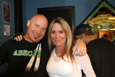 Chris Chaput & Laura Thornhill at the 10 year anniversary of Concrete Wave magazine
