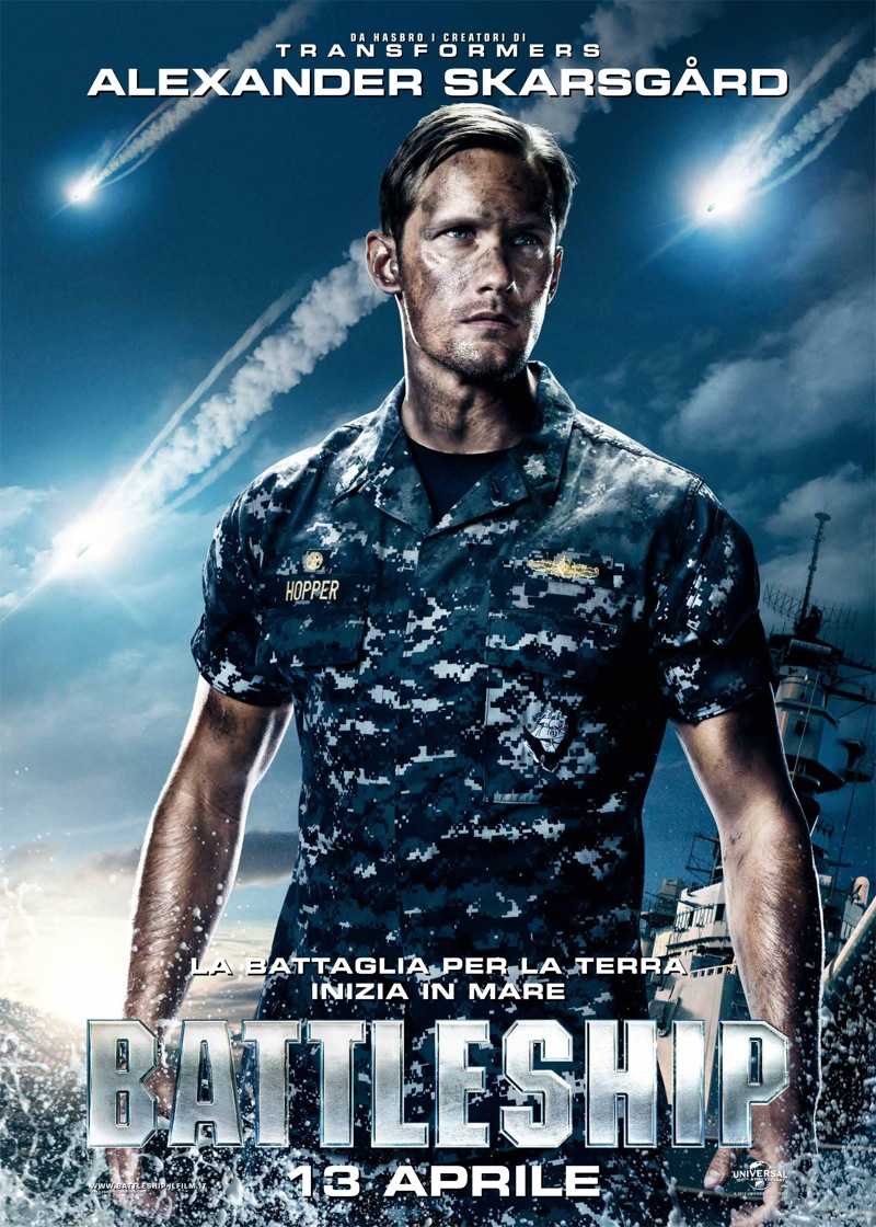 Battleship movie poster alexander skarsgard