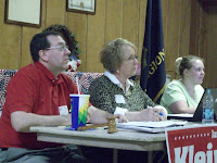 Washington County Attorney Larry Brock, Senator Sandy Greiner and Angela Wasson
