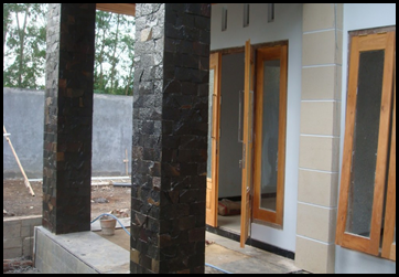Motif Tiang Rumah Batu Alam Motif Tiang Rumah Batu Alam