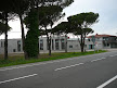 Brothel la Luna (left) and hotel Aeroport Girona (right)