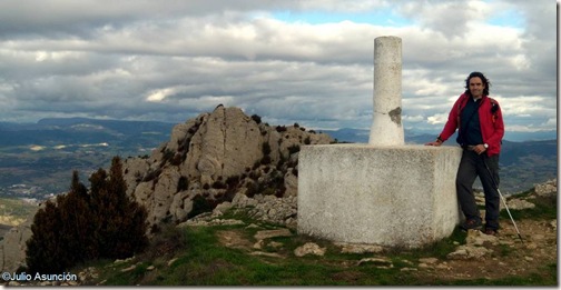 Vértice geodésico del Montejurra - Estella