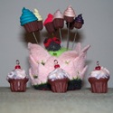 Polymer Clay Cupcakes