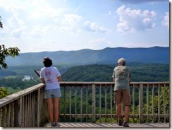 Culler's Overlook inside the SP