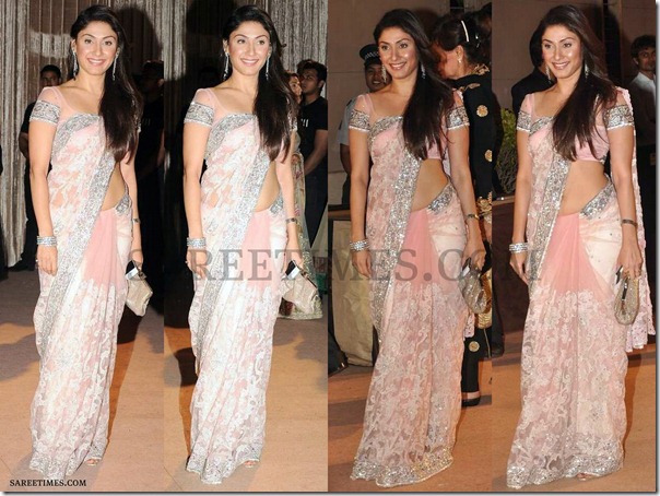Manjari_Phadnis_Pink_Saree