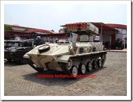 Tank SBS Pindad Pembawa Roket