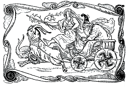 Thor Disguised As A Bride, Asatru Gods And Heroes